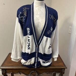 I.B Diffusion rare vintage cardigan sweater, size xs